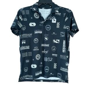 Abercrombie Kids “Active” Logo Printed Polo, Sz 11/12